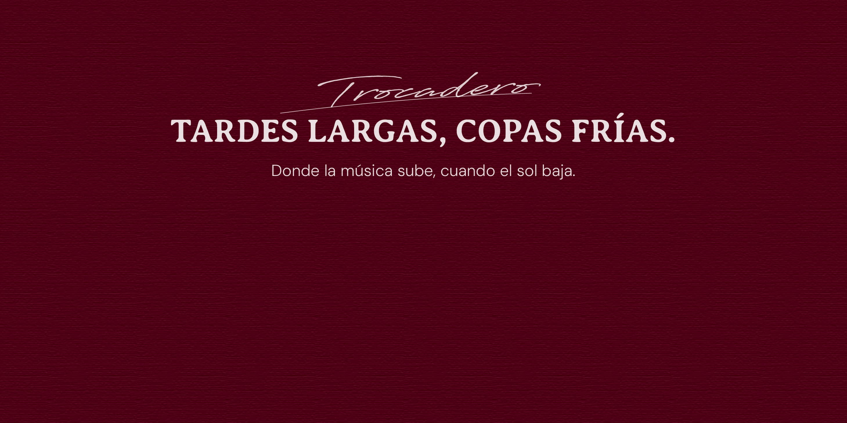 Trocadero - Portada de eventos